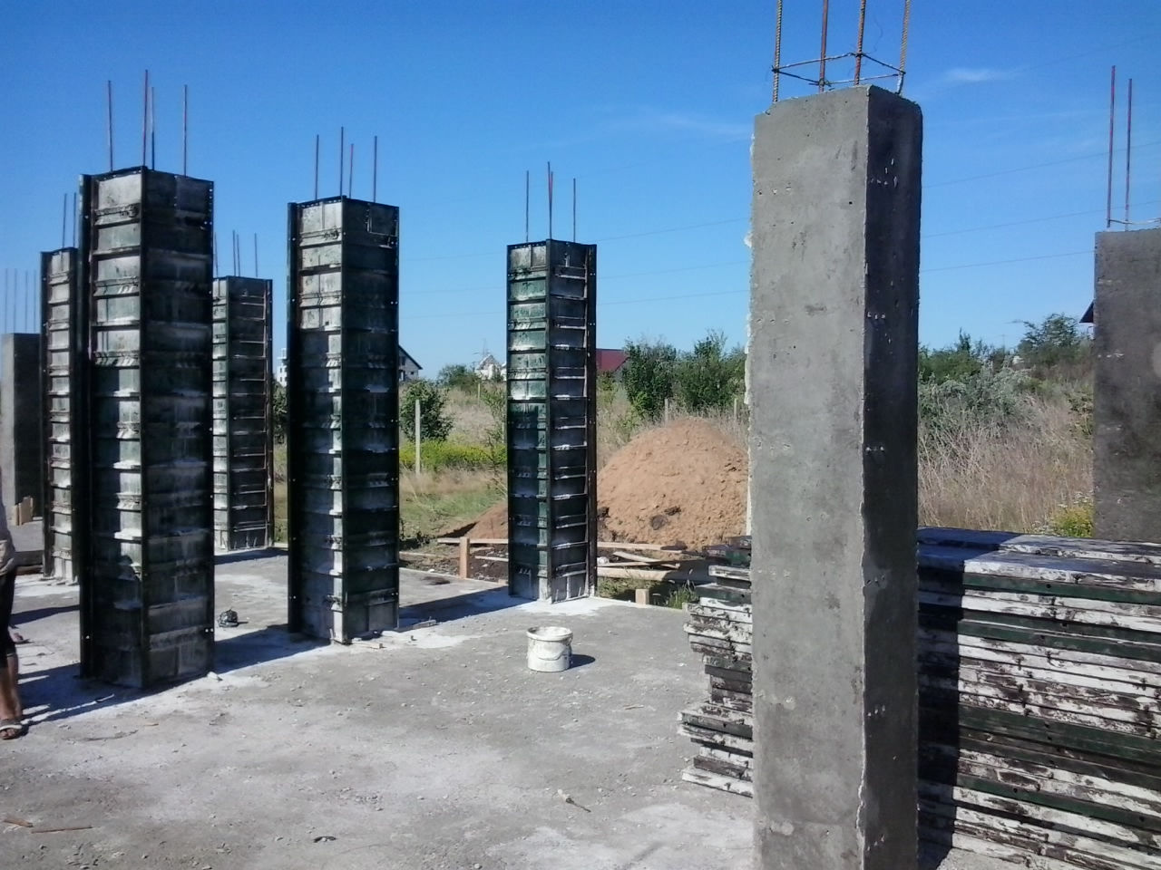 Schela si cofraje pt betonare planseu foto 3