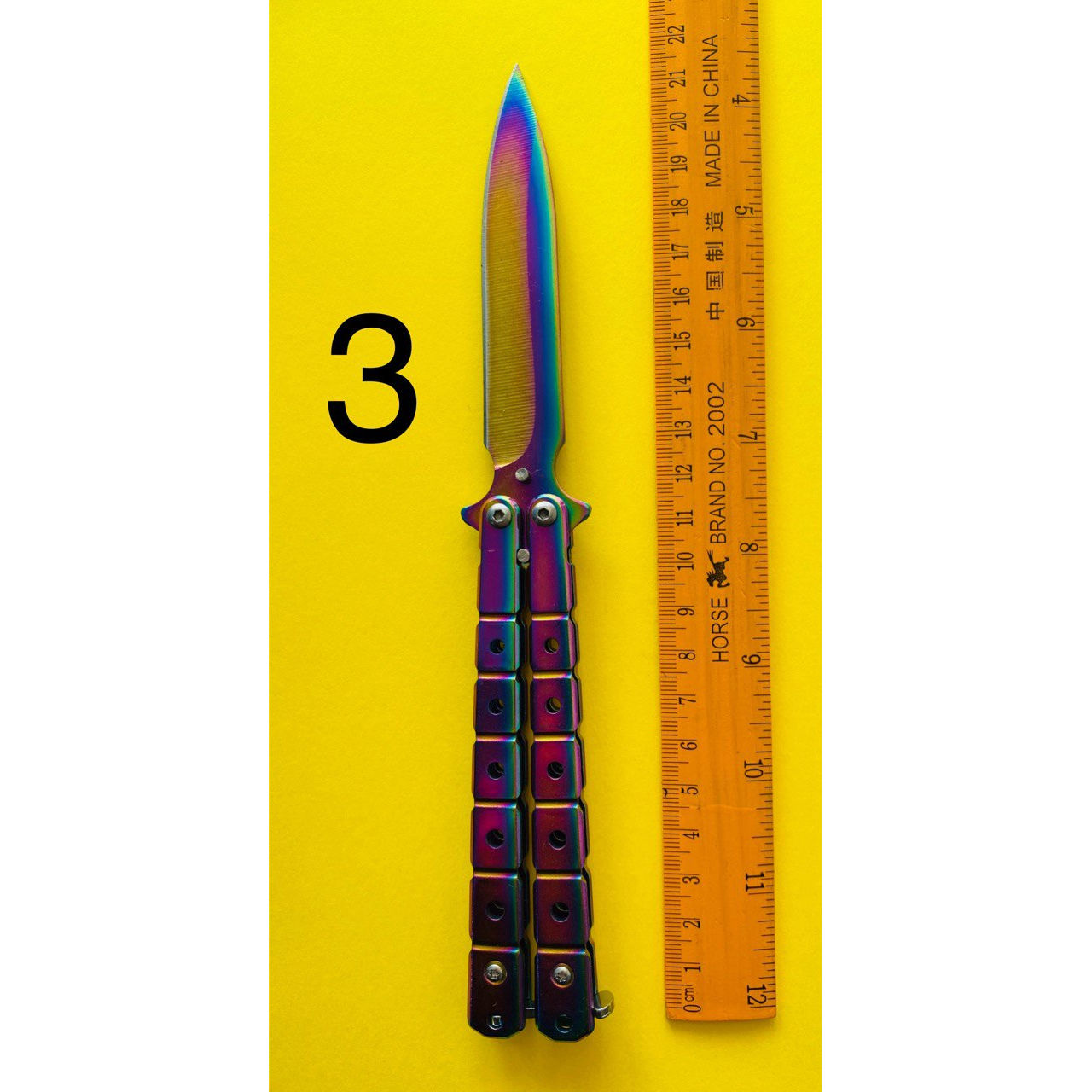 Cuțit fluture (balisong) Cuțit fluture (balisong) - din oțel, lungime 217 mm. Puteți cumpăra un cuți foto 2