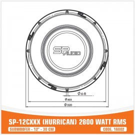 Subwoofer sp-12cxxx - 2800w rms foto 5
