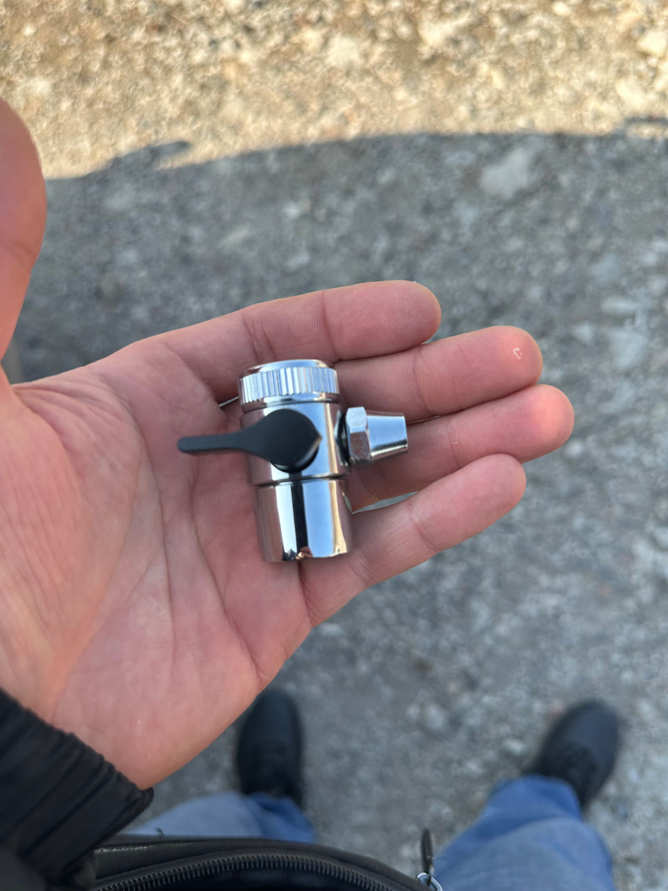 Robinet osmo adaptor baterie chiuveta filtru apa, comutator supapa adaptare pentru robinet  foto 11