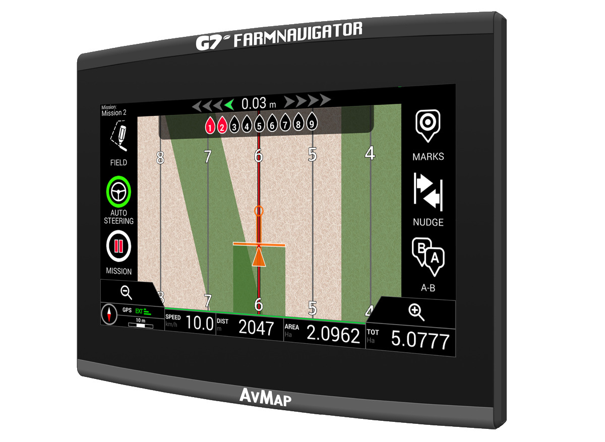 Агронавигатор avmap g7 farmnavigator +глонасс/gps антенна(италия) foto 3