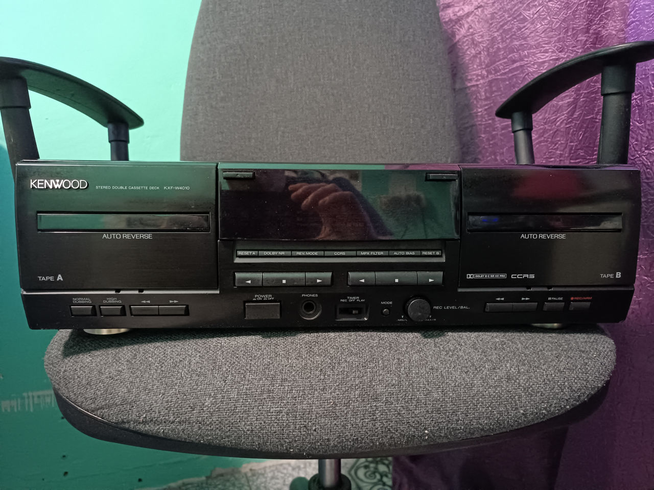 Кассетная Дека Kenwood  kxf-w4010 foto 0