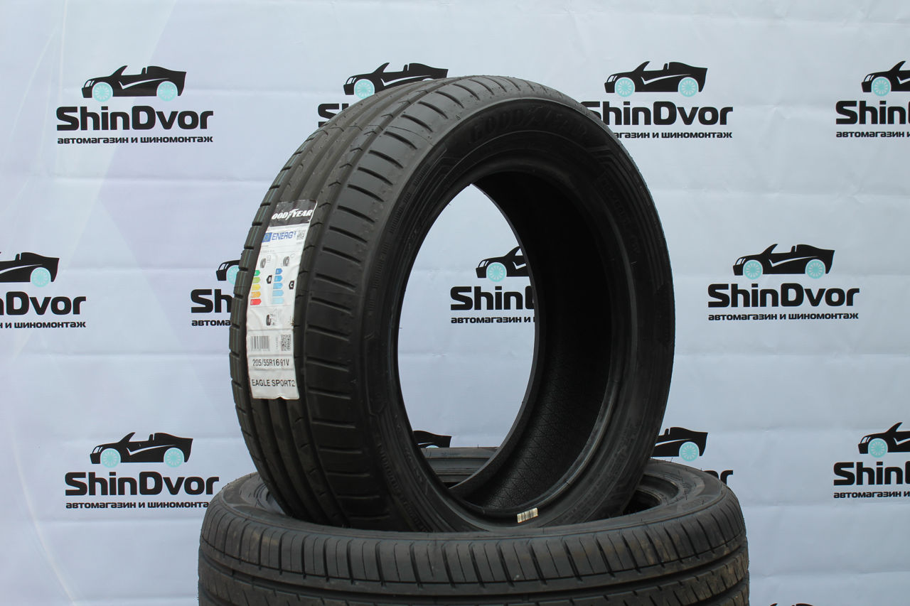 Goodyear 205/55 R16 Лето! Новая ! Кредит ! Доставка ! Установка