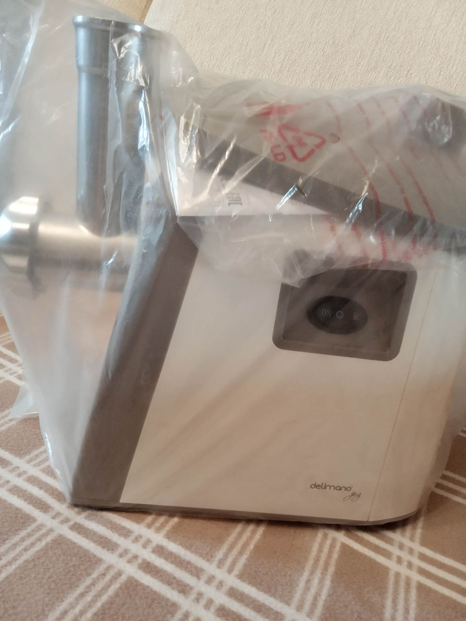 Aparat de tocat carne delimano joi 3 în 1 фото 2