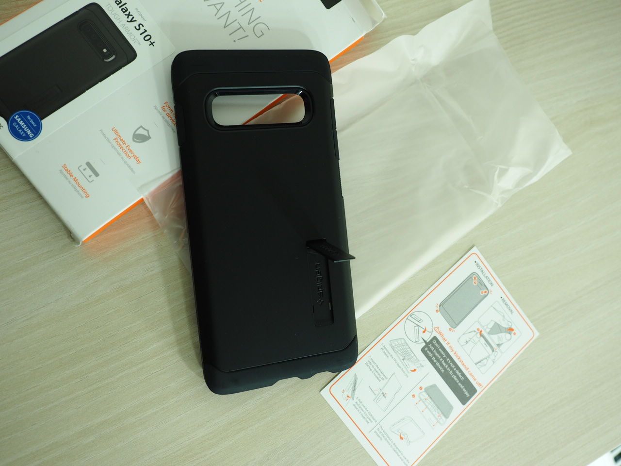 Spigen genuine!!! husa samsung galaxy s10+ foto 7