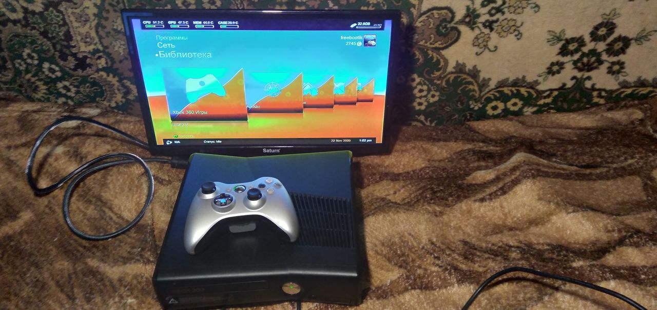 Чистый,Ухоженный Xbox 360 Freeboot Плюс 31 Классных Игр - 2000 Лей