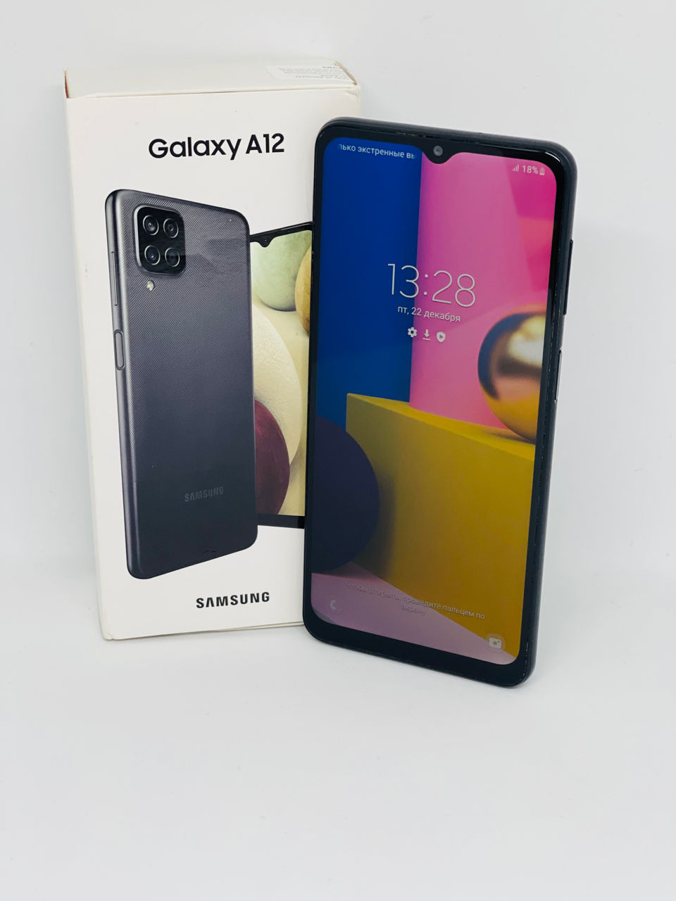 Samsung Galaxy A 12 4gb/64gb Гарантия 6 месяцев! Breezy-M SRL Tighina 65  Идеальное состояние!