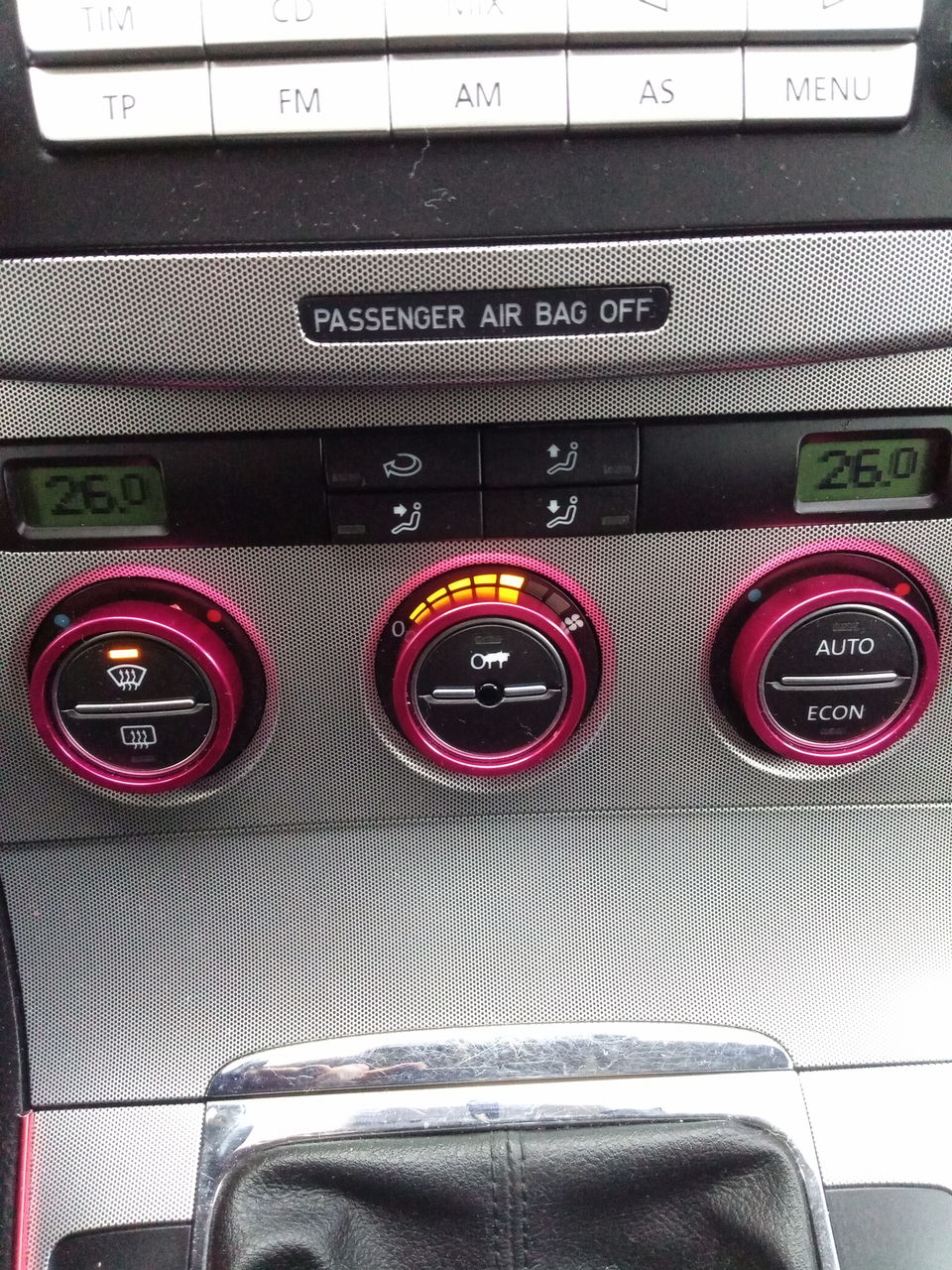 Декор кольца новые алюминь для vw pasat b6 golf 5.6.для климат контроля.Кнопка элетроручьника СС В 6 foto 3