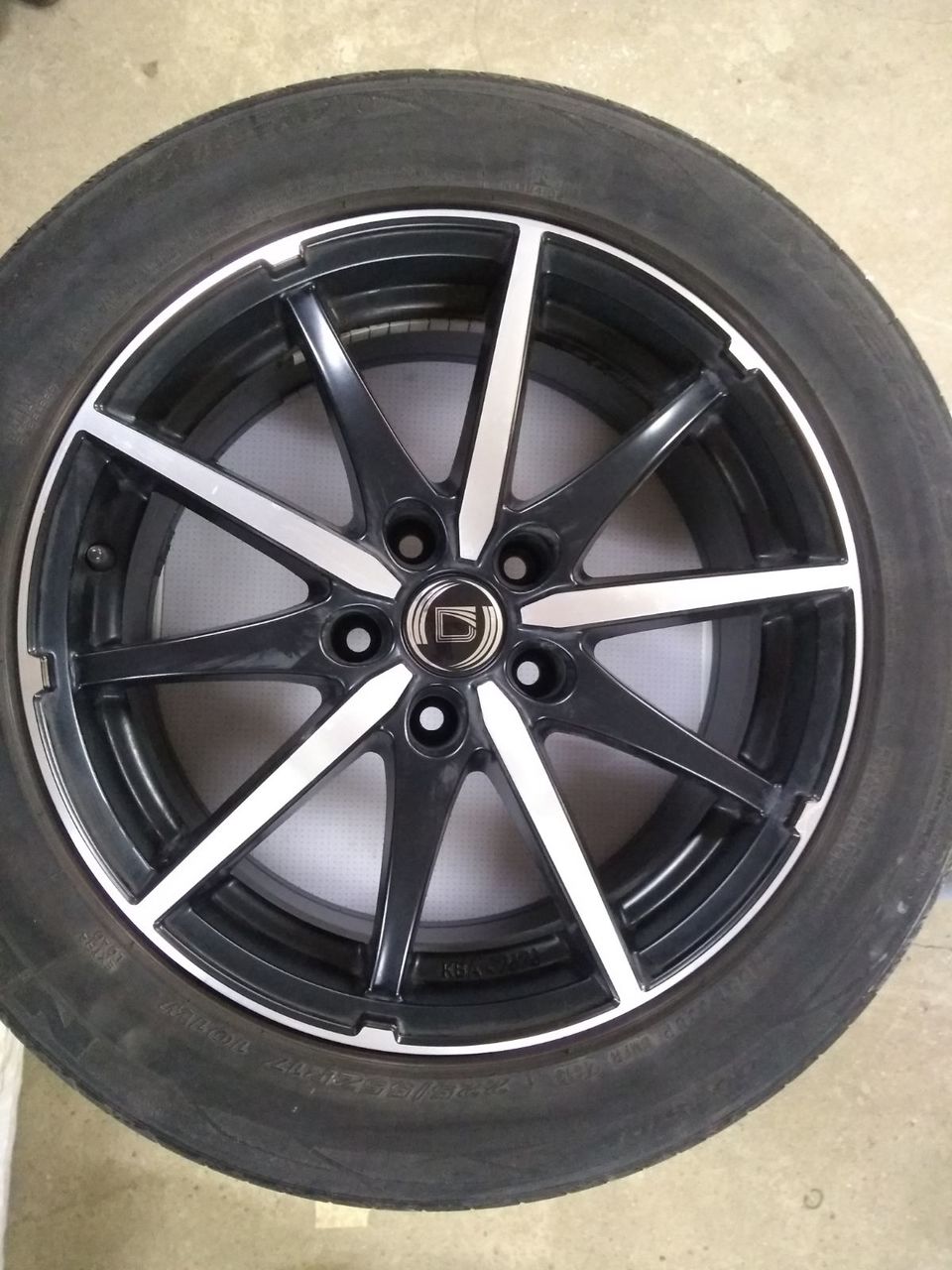 Продам диски R17 5*114.3 ET35 7,5J, стоят посадочные кольца d70.0 - d64 ...