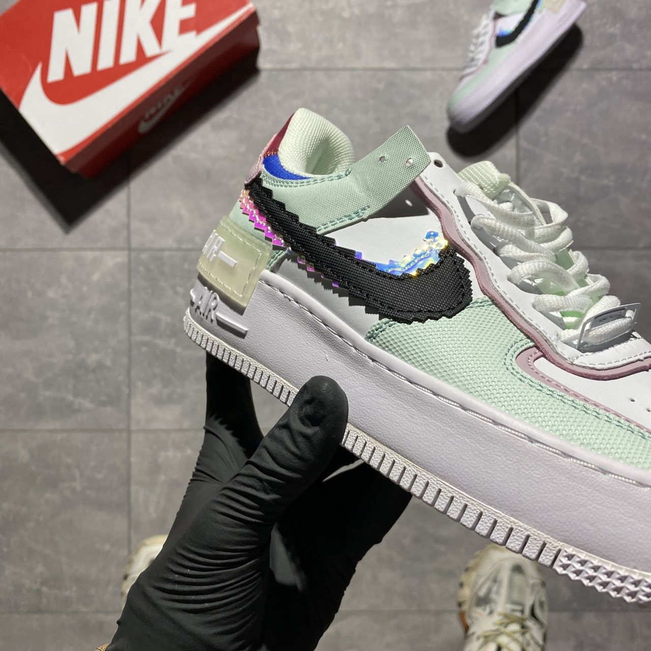 nike air force type cool mint