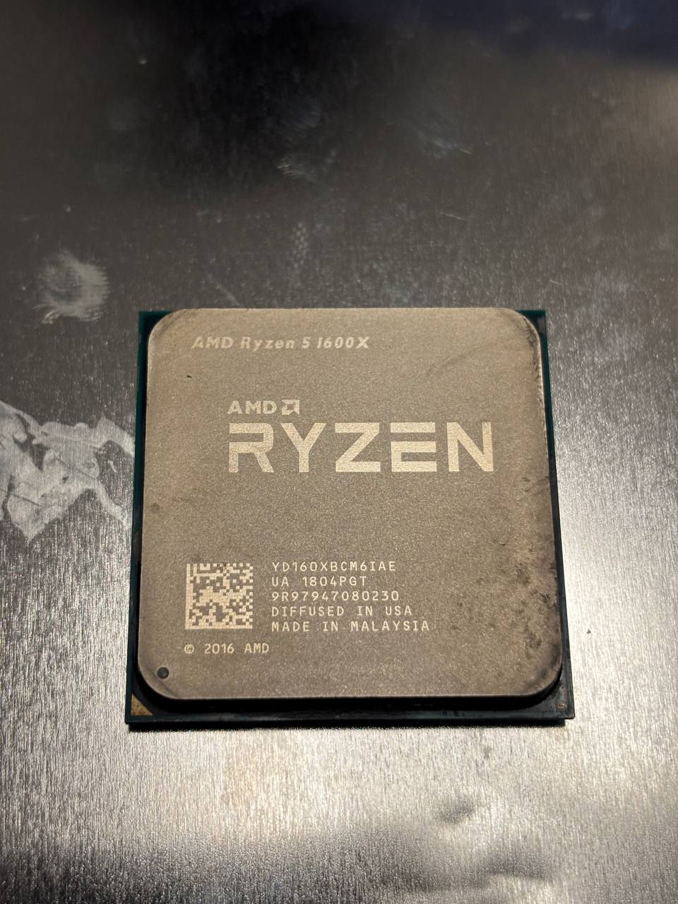 Ryzen 5 1600x фото 0