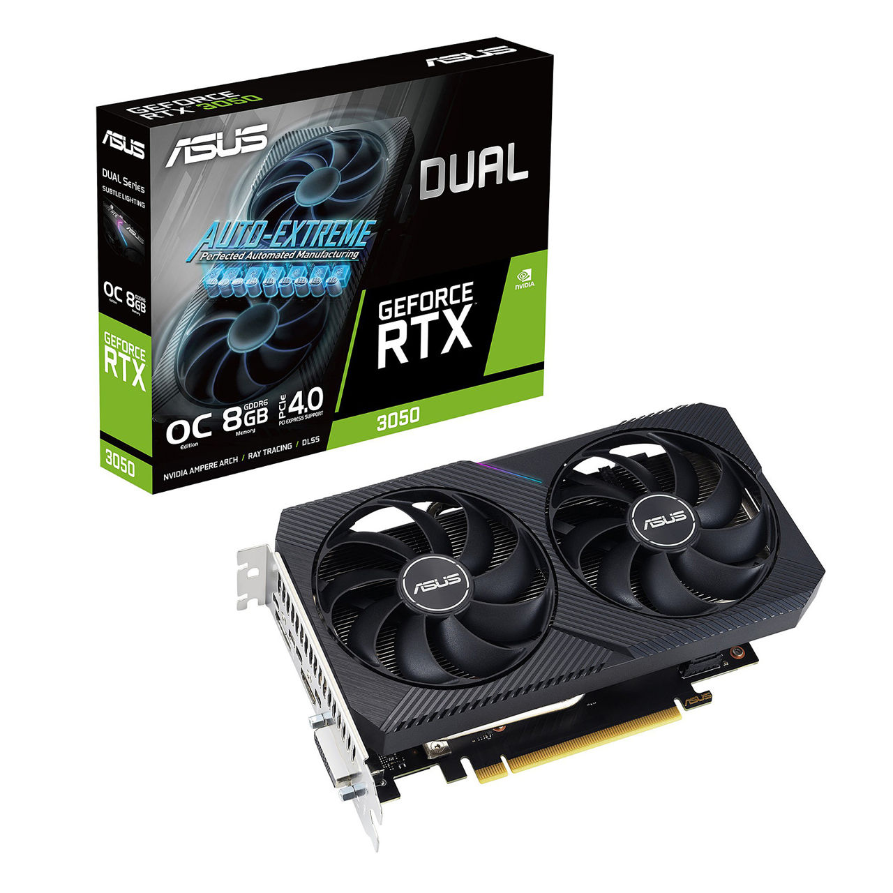 asus Dual GeForce RTX 3050 V2 OC Edition - Noi! Garanţie 2 ani! foto 0