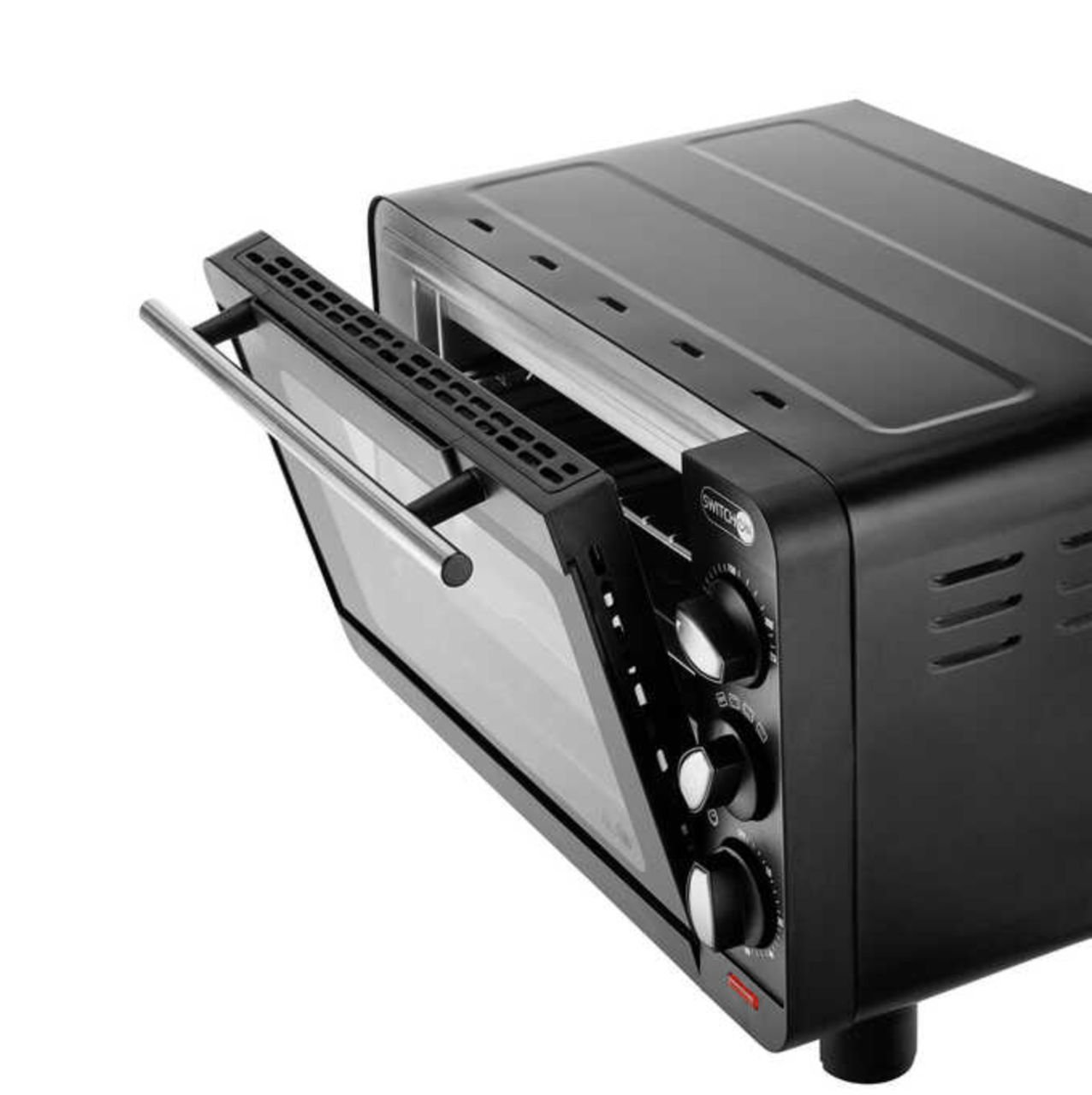 Mini cuptor electric Switch On MO-A0201, 1200W, 13L, Negru foto 3