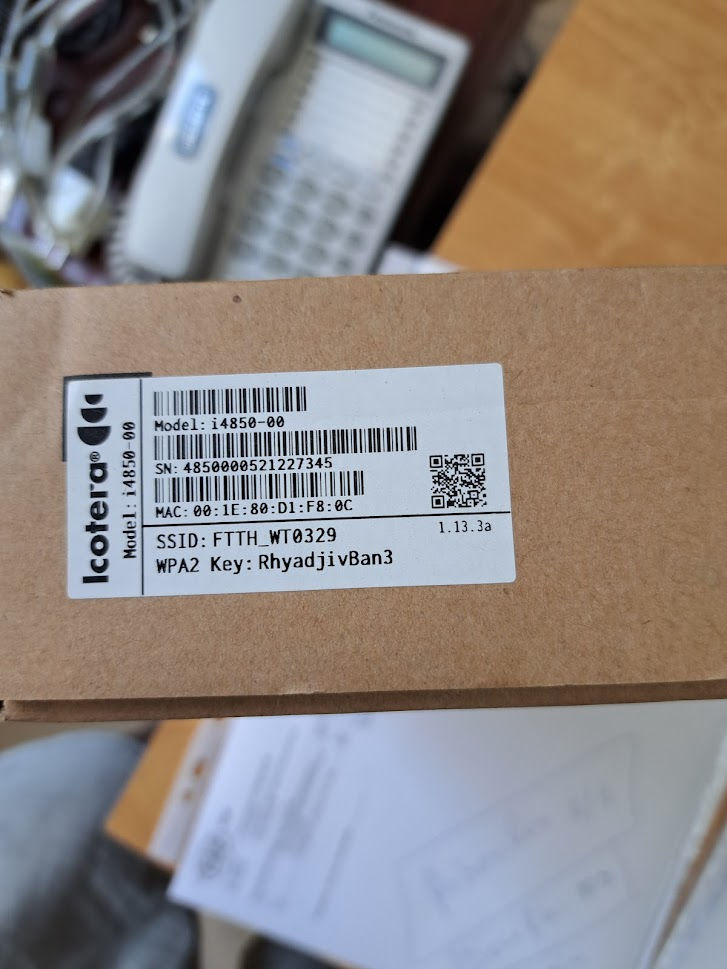 Icotera Residential Wi-fi 5 Ethernet Router - I4850 Series I4850-00 foto 2