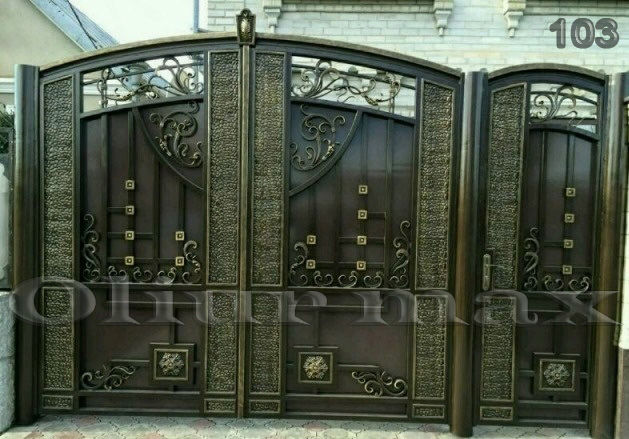 Перила, ворота,заборы, решётки, козырьки, металлические двери  и другие изделия из металла. foto 3