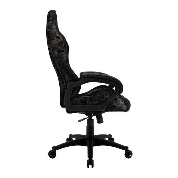 Gaming Chair Thunderx3 Bc1 Camo  Black/Grey, User Max Load Up To 150Kg / Height 165-180Cm foto 4