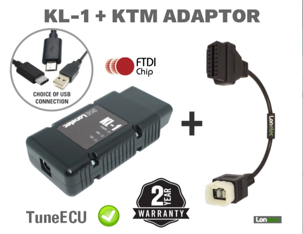 Tune ECU KKL Interface Cable Lead for KTM foto 1