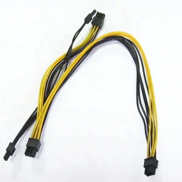 Cable 6 pin to 8(6+2) pin 60 cm, plus 8(6+2) pin 20cm foto 4