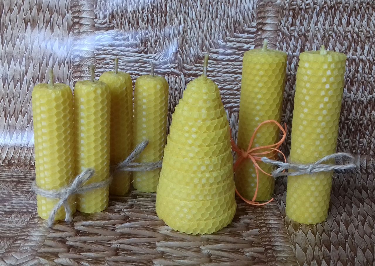 Свечи из вощины