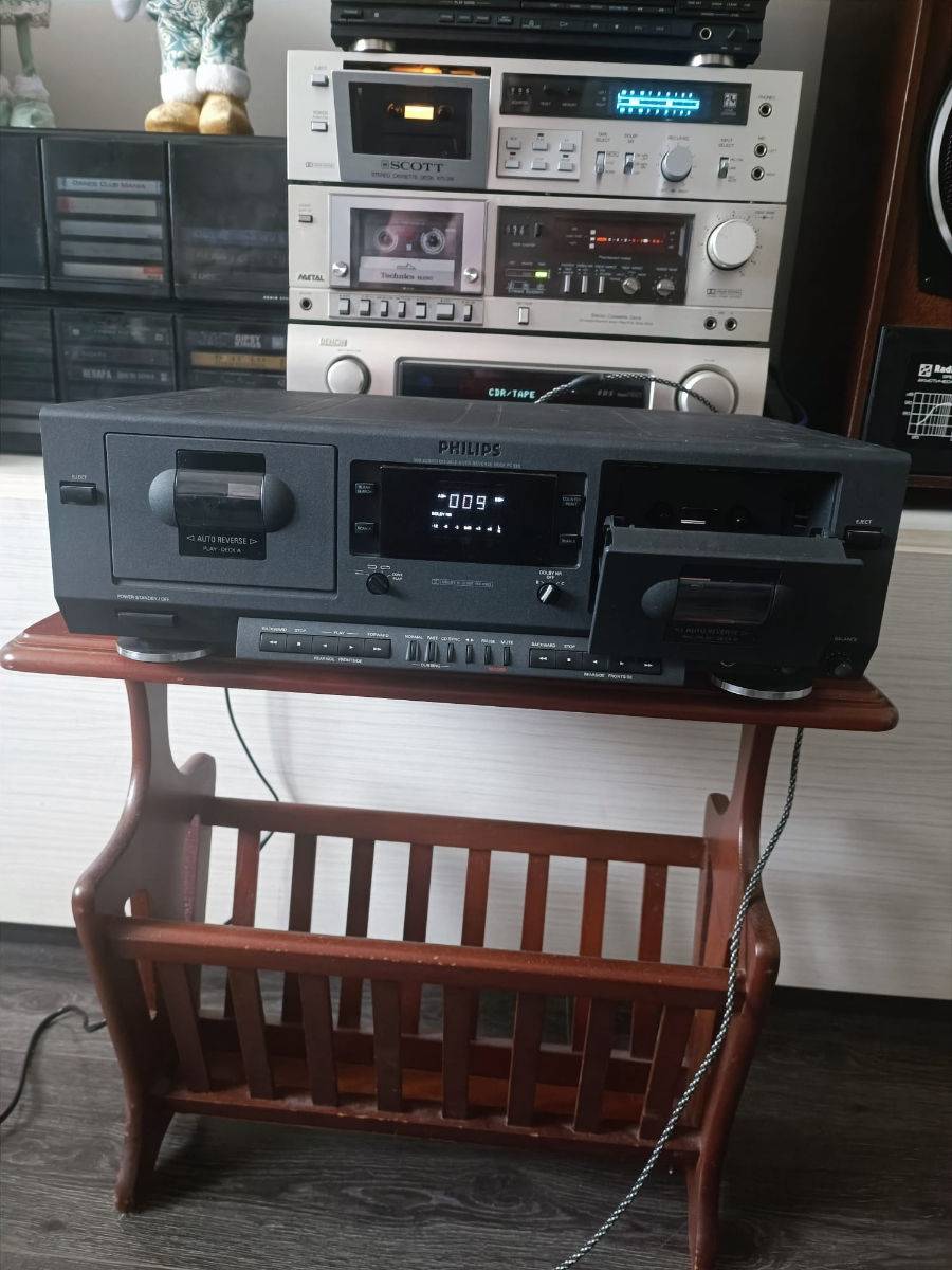 Stereo deck cassette Philips FC 930 foto 0