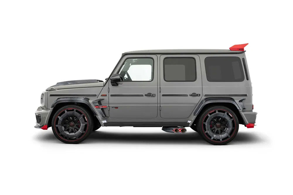 Обвес карбон BRABUS 900 Rocket Edition Mercedes W463A W464 G63 фото 3