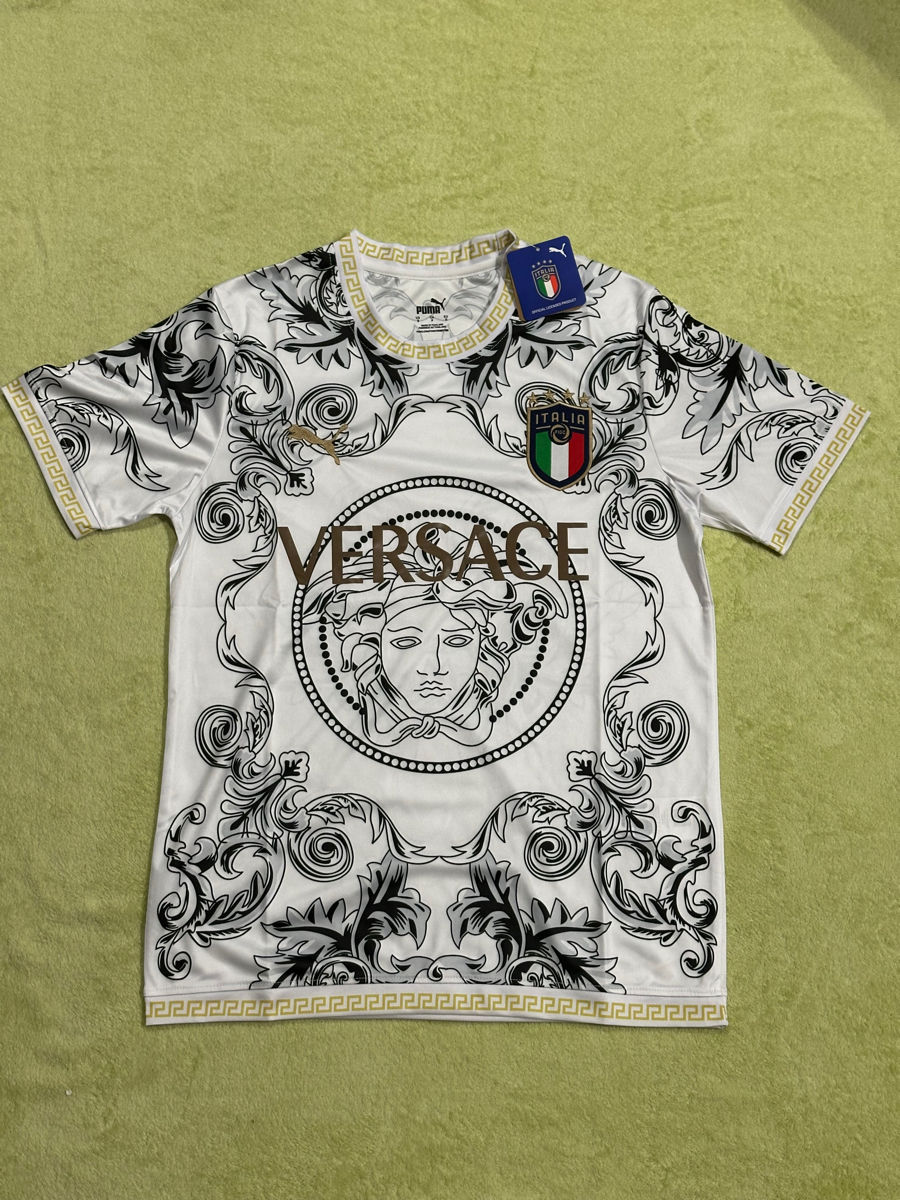 Tricou cu italia x versace tricou de fotbal foto 0