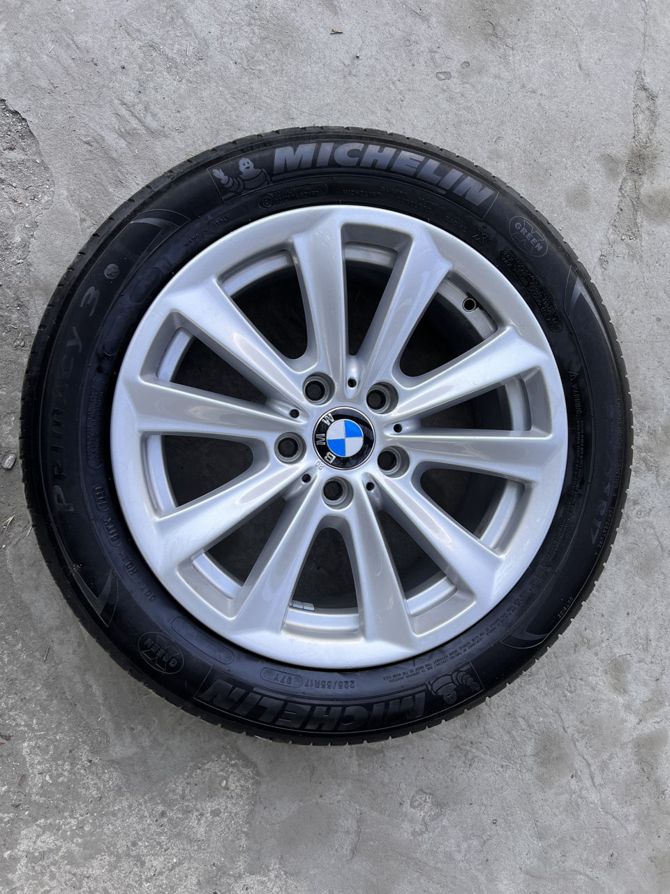 Диски с резиной 5x120 BMW F10
