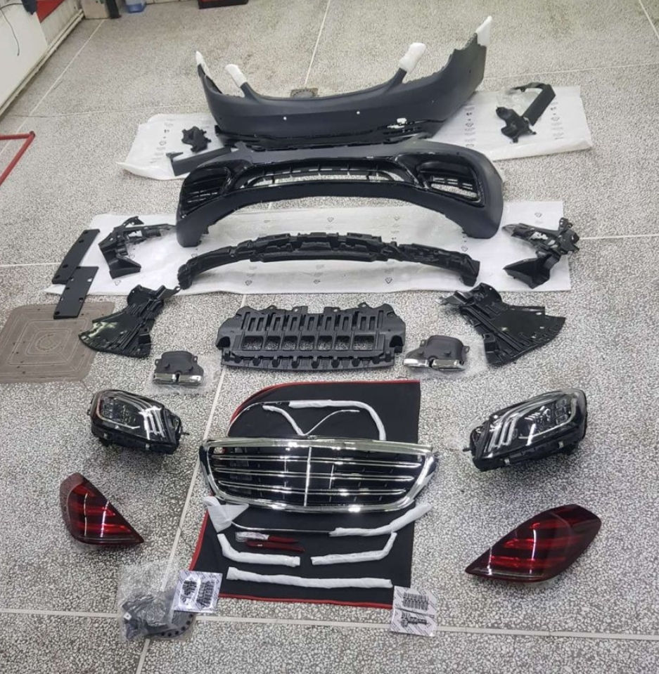 Body Kit Mercedes S-class W222 facelift retrofit S63 foto 8