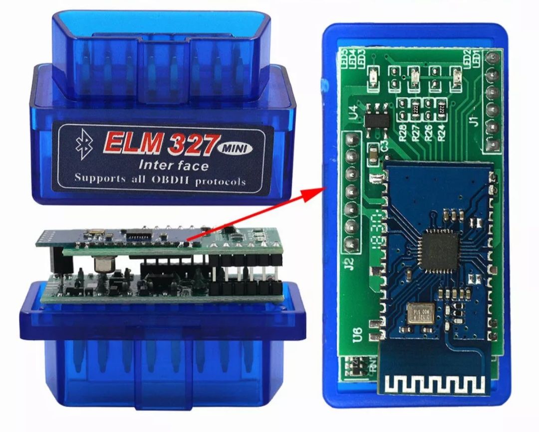 Obd elm 327 versia 1,5 с оригинальным pic18f25k80 obd2, автомобильный ...