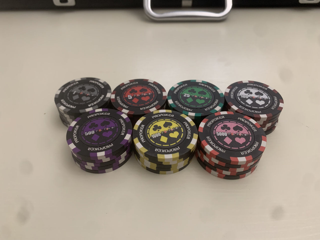 Set profesional de poker 500 fise ProPoker