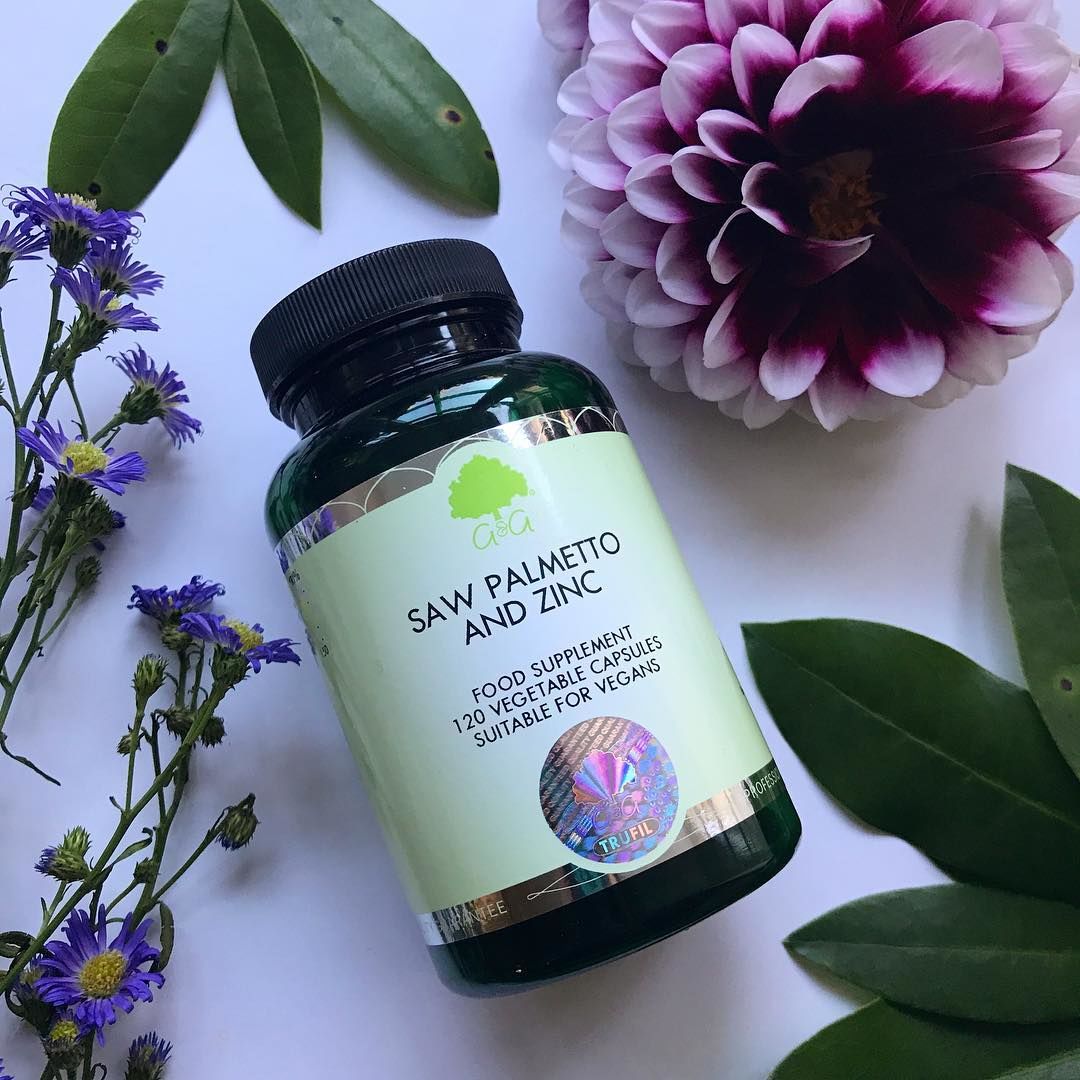 Saw Palmetto & Zinc 120 Capsules