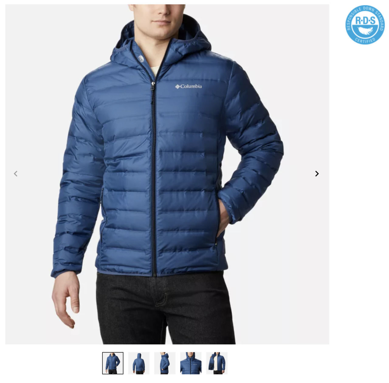 Giacca Piumino Columbia Lake 22 Donna Con Cappuccio - Impermeabile, Imbottitura 650 G, Ideale Per Escursionismo