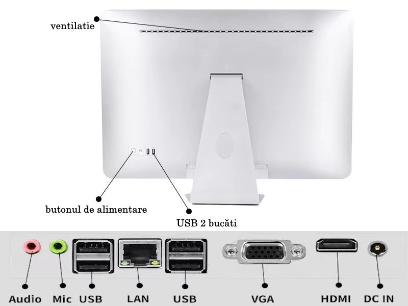 În vânzare terminale POS. All in One POS. Procesor Intel. Monitor Touch Screen. фото 3