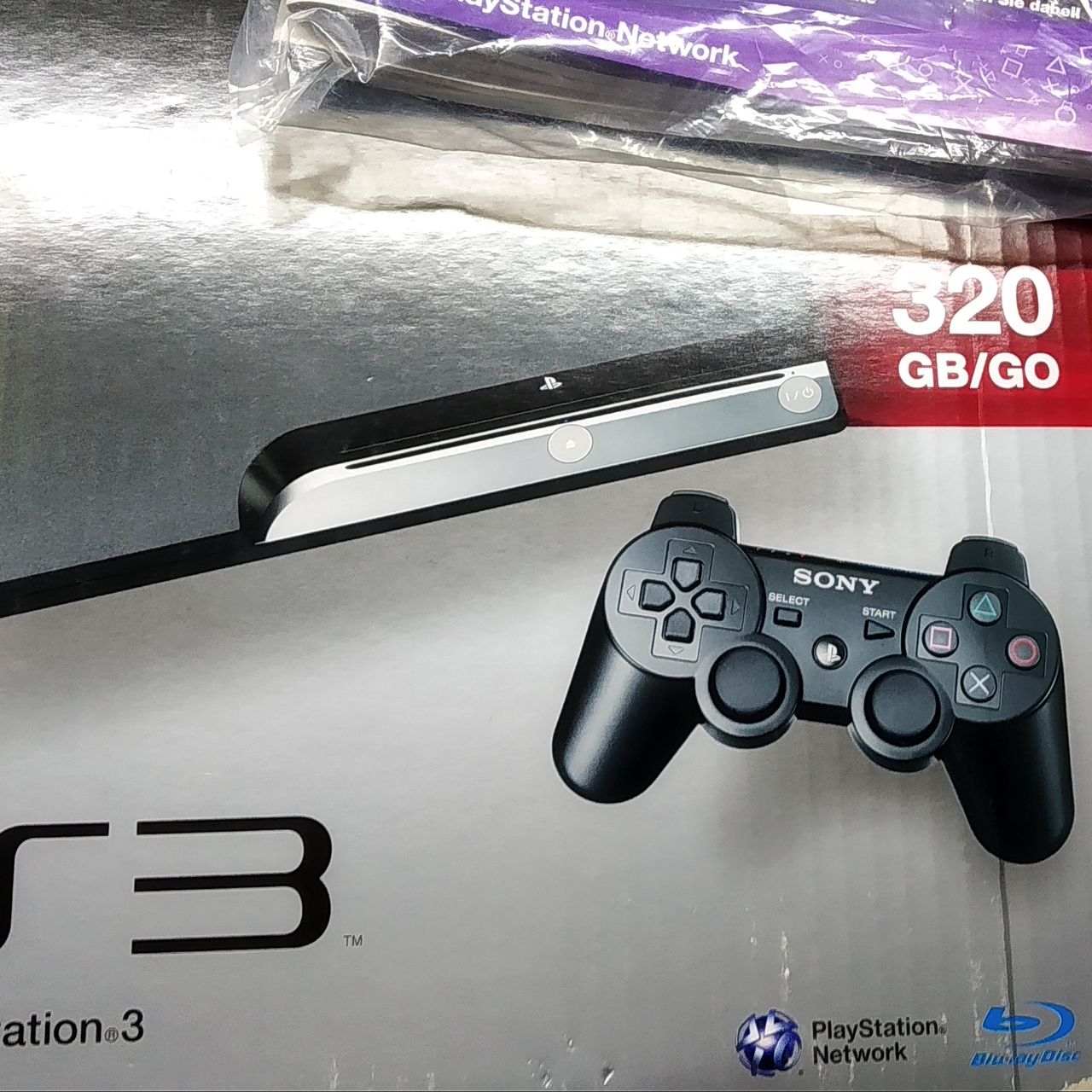 Продам Playstation 3 Slim 320 Гб прошит + игры