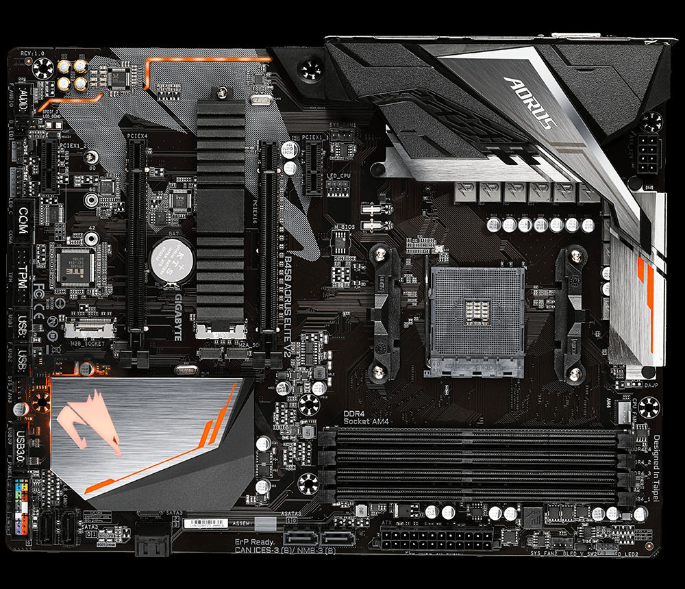AM4 Gigabyte B450 Aorus Elite V2 - гарантия фото 0