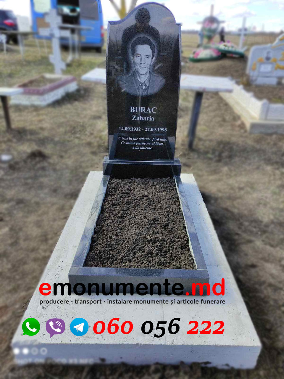 Cele mai ieftine monumente din granit Chisinau, Moldova. foto 4