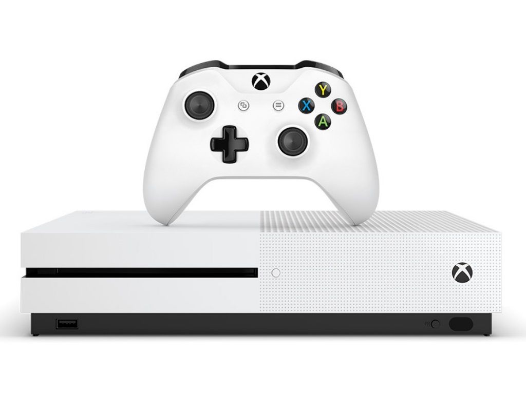 Xbox One S ( 1000GB ) + игры + дополнительный джойстик