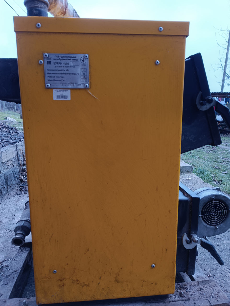 Продам котел б/у Буран 10-12 кв
