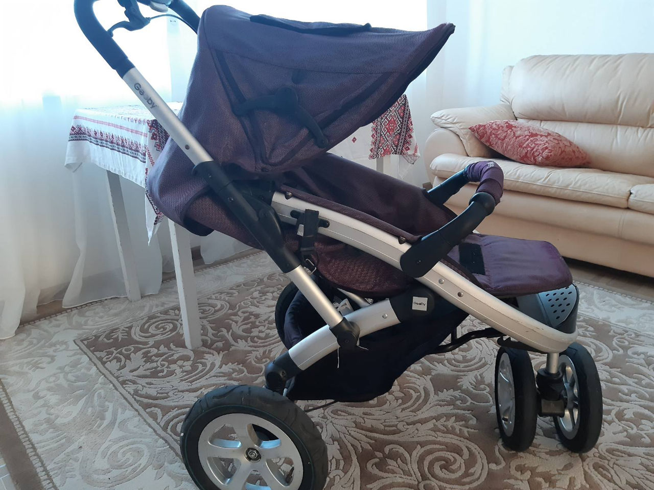 Carucior 2 in 1 Geoby foto 4