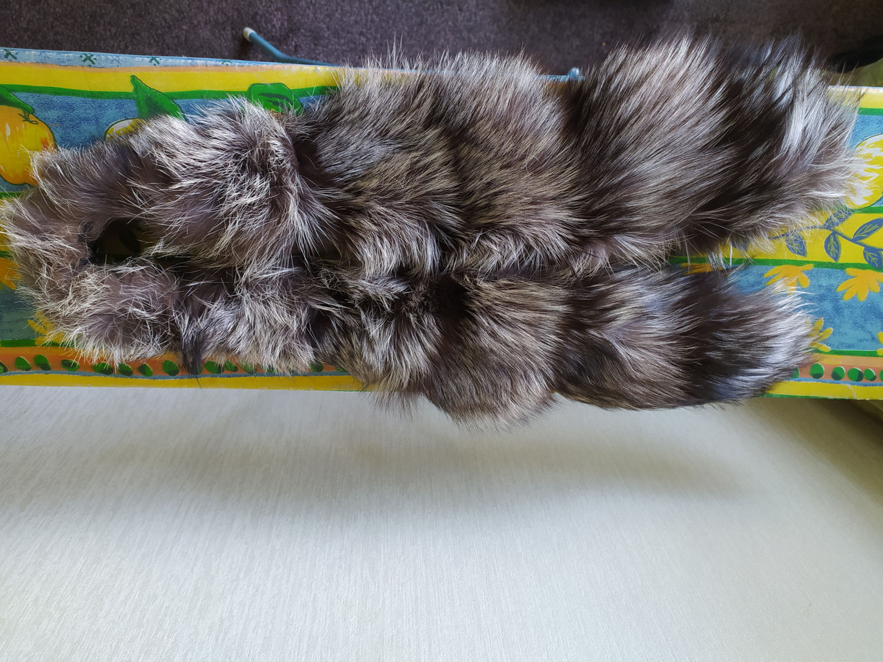 Воротник песцовый. Длина 1,35