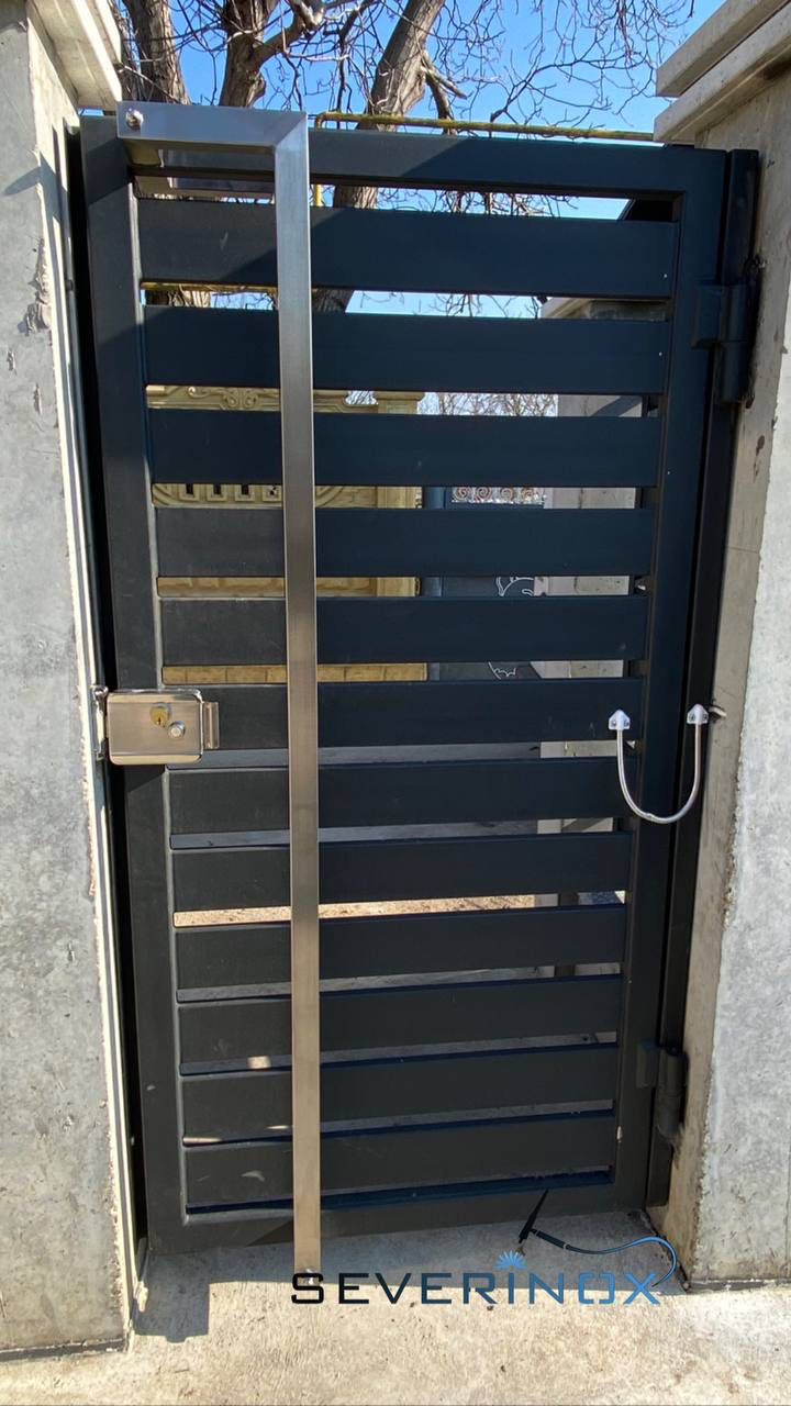 Gard / poartă din inox / severinox srl foto 9