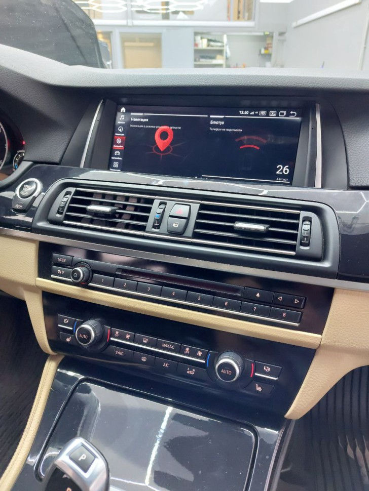 BMW - замена штатных мониторов и приборные панели на Android фото 10