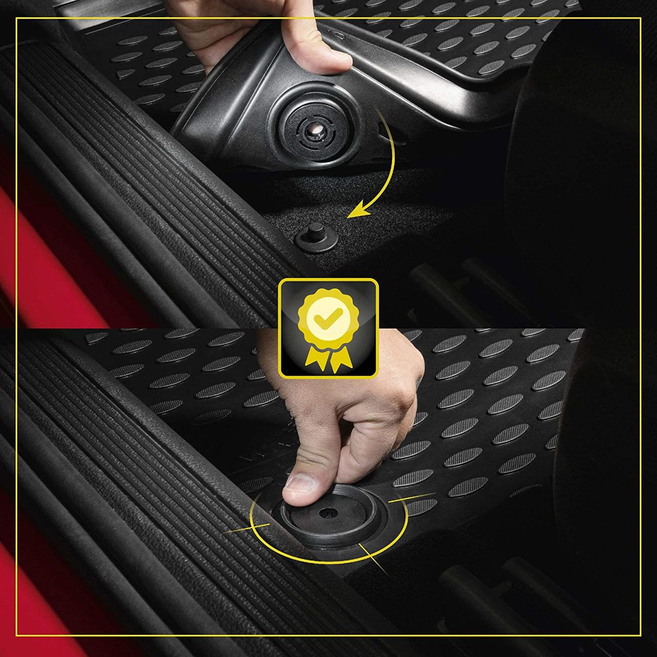 Protecția interiorului și portbagajului auto. Novline-Element. Covorase auto N1. foto 5
