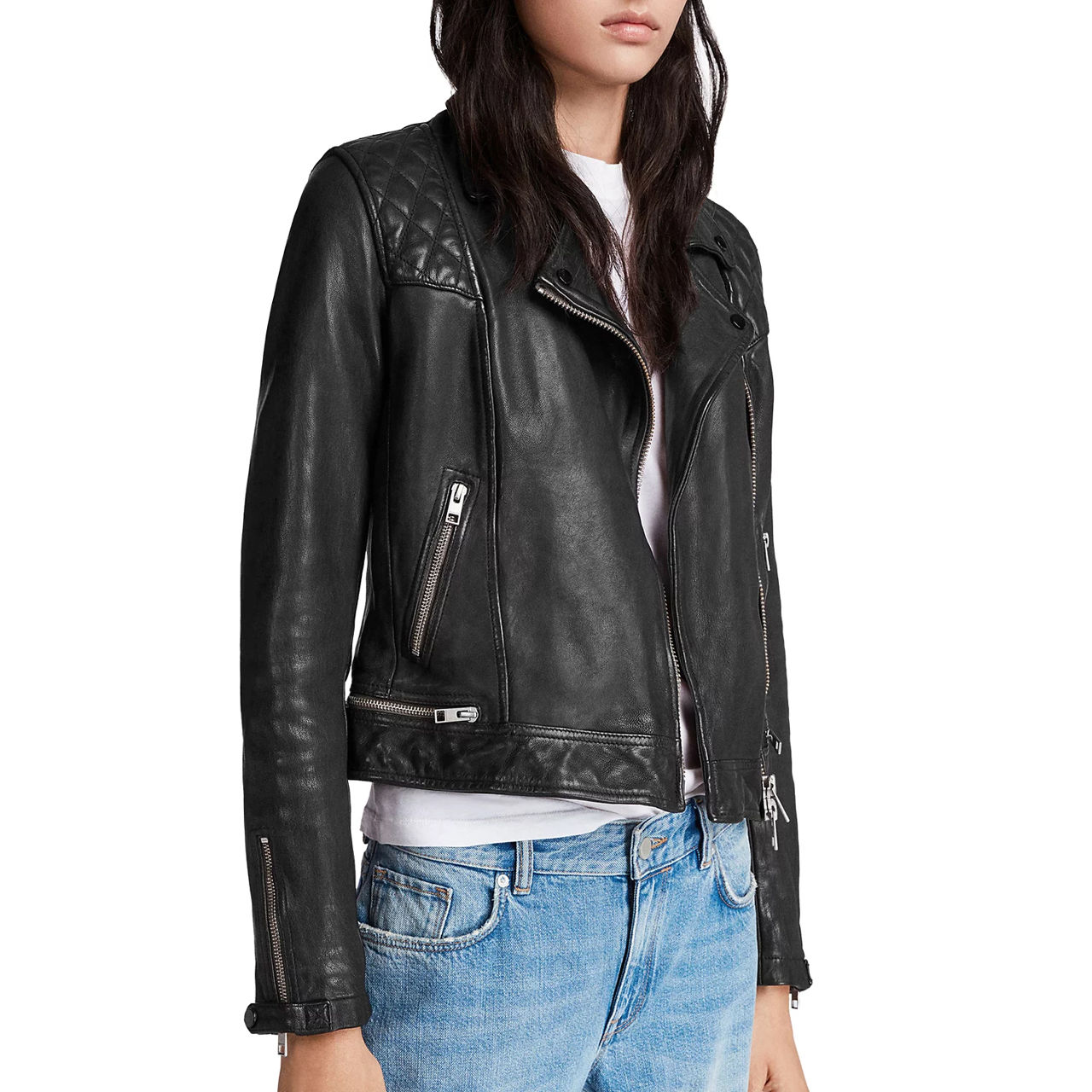 Allsaints косуха кожаная M foto 3