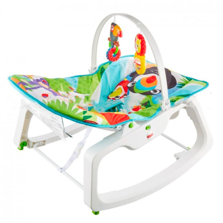 Balansoar portabil Fisher Price foto 4