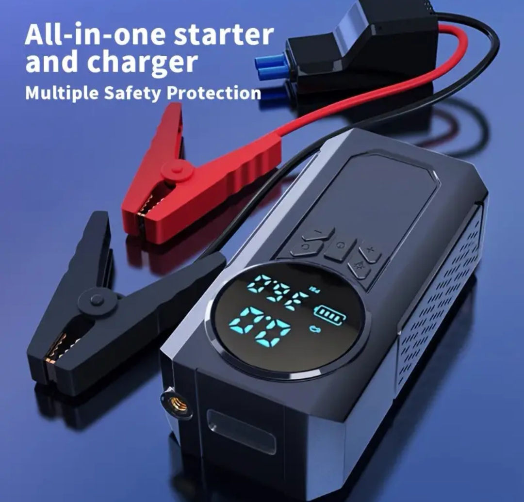 Booster JumpStarter PowerBank Compresor. Бустер Стартер Компрессор  фото 3