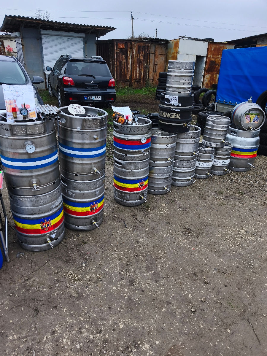 Cheguri (Butoie) Inox Alimentar de 50 Litre cu tot cu robinet  foto 9