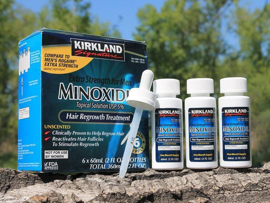 Promotie - Minoxidil Kirkland + Derma Roller foto 6
