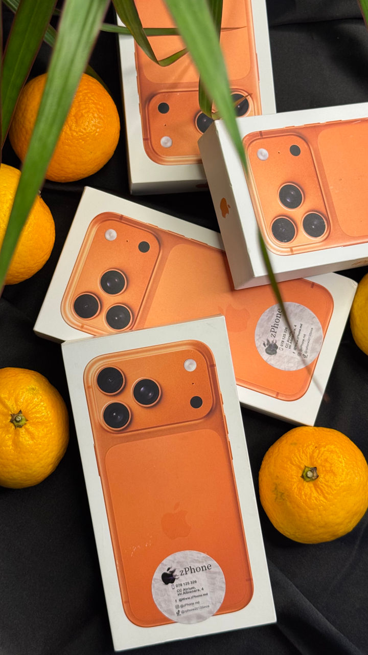 iPhone 17 Pro Max 256Gb Magazin zPhone Garanție 24Luni (128GB/256GB/512GB/1TB) all collors foto 4