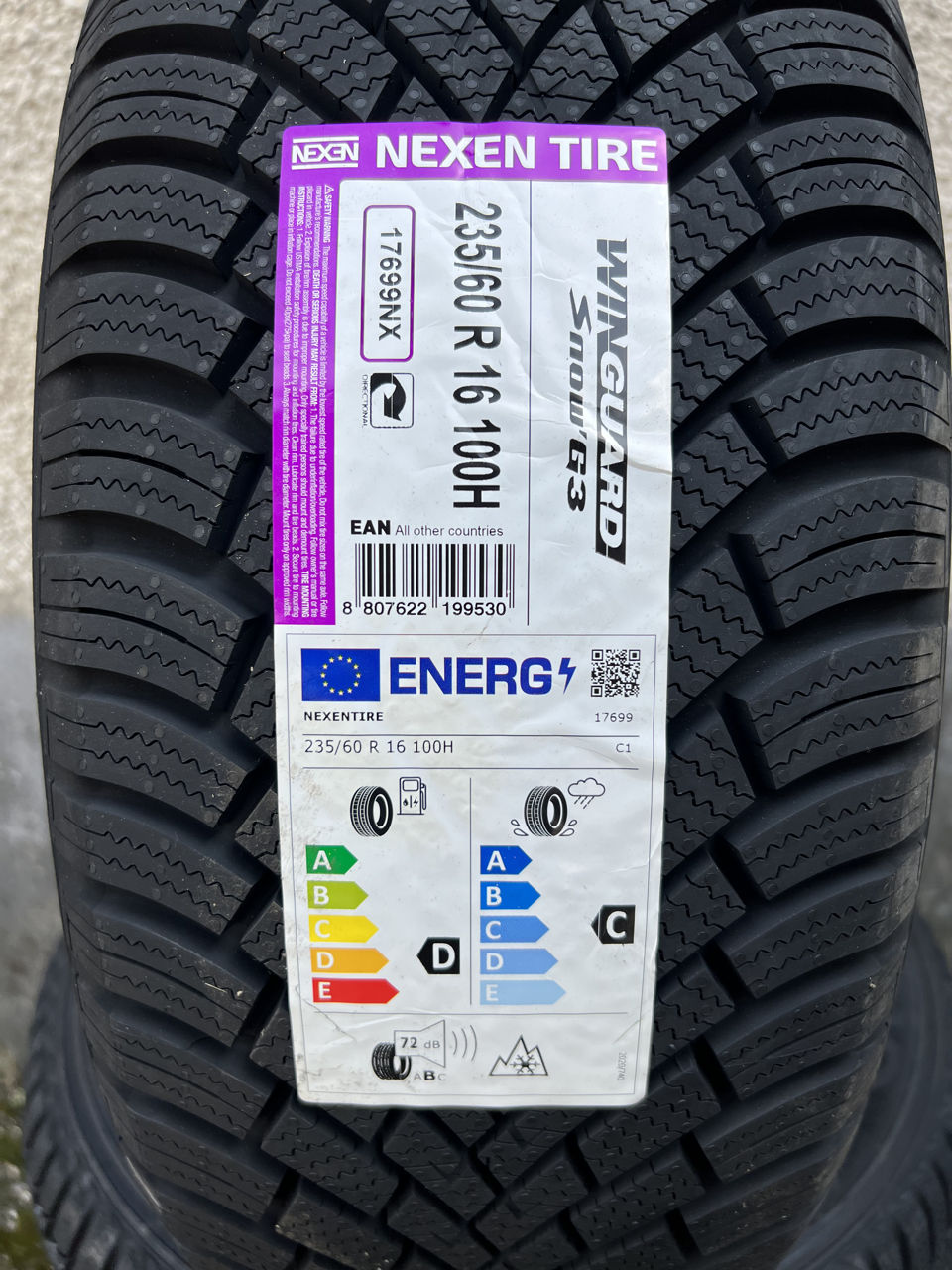 235/60 R16 Nexen Winguard Snow G3 / Доставка, livrare toata Moldova 2022 foto 1